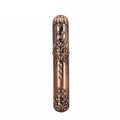 Metal Sewing Needle Storage Tube — Bronze — supplier product photo; styling supplies excluded