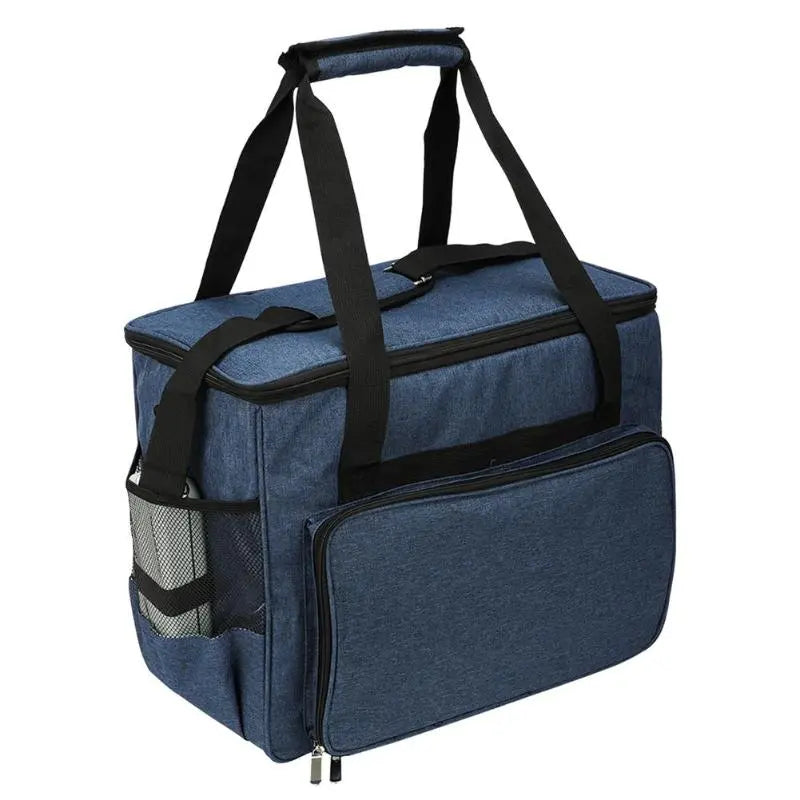 Sewing Machine Storage Bag — Blue — supplier product photo; styling supplies excluded
