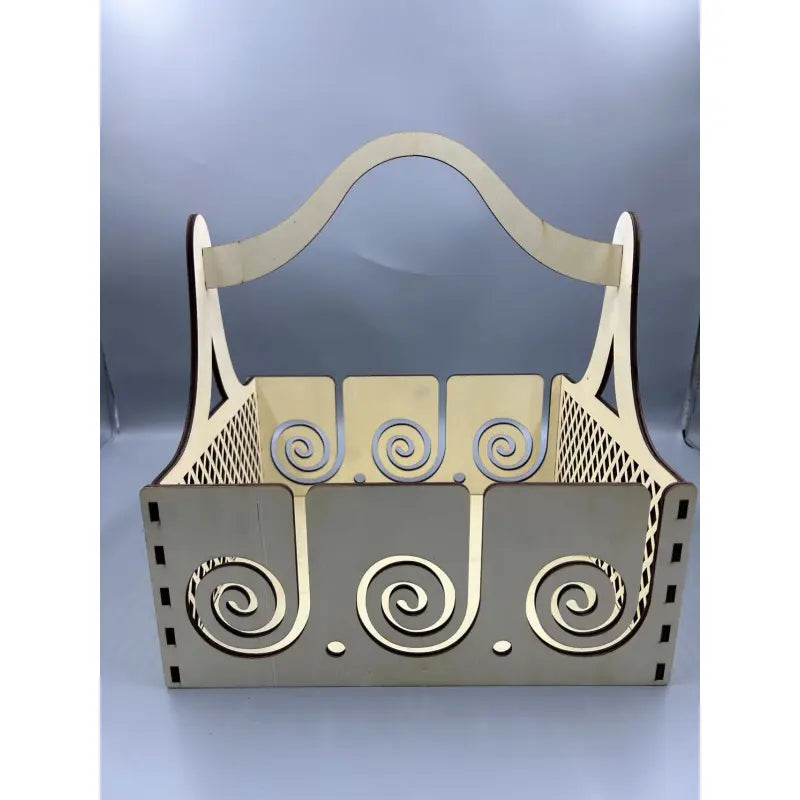 Wooden Yarn Dispenser Stand — supplier product photo; styling supplies excluded